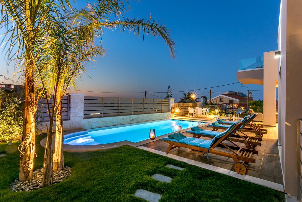 Superior Villa Marina Mare Sauna Hammam Nea Kydonia Zewnętrze zdjęcie