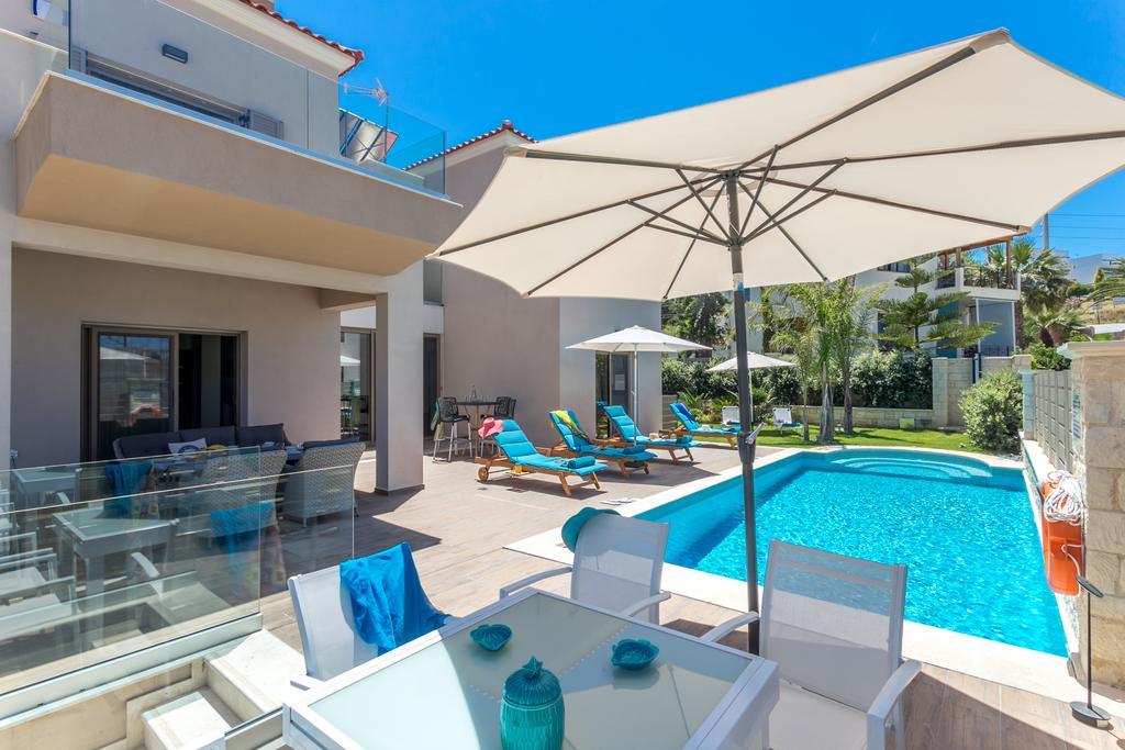 Superior Villa Marina Mare Sauna Hammam Nea Kydonia Zewnętrze zdjęcie