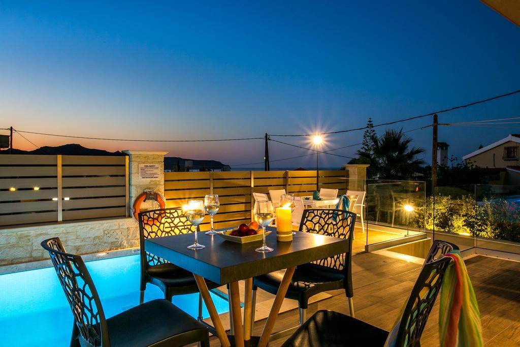 Superior Villa Marina Mare Sauna Hammam Nea Kydonia Zewnętrze zdjęcie