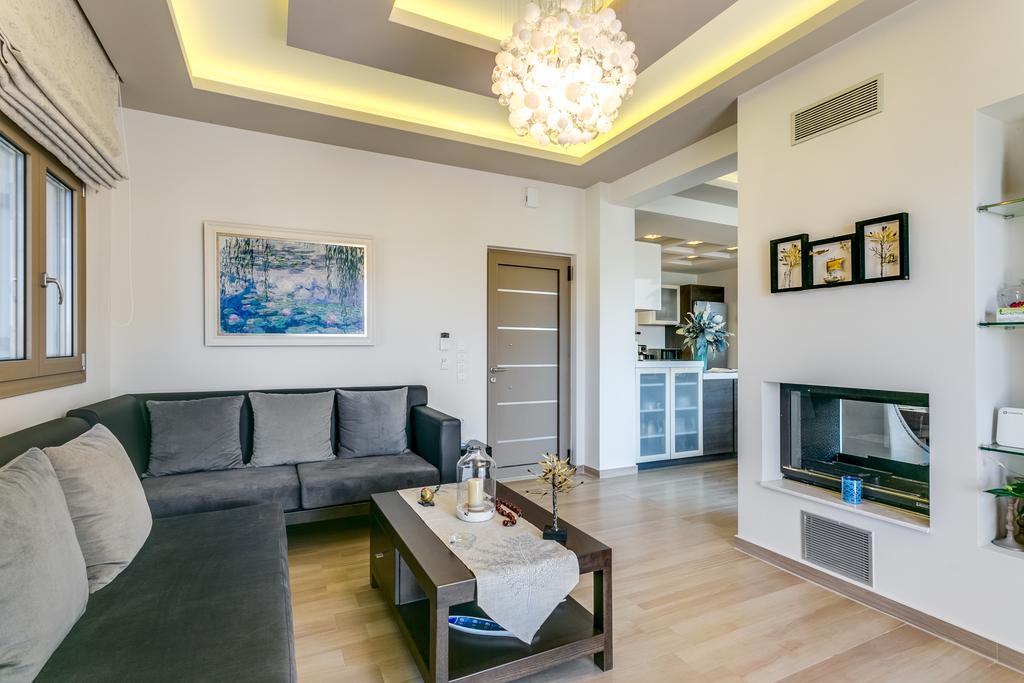 Superior Villa Marina Mare Sauna Hammam Nea Kydonia Zewnętrze zdjęcie